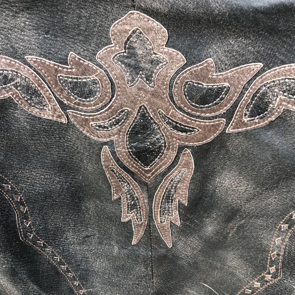 🔥 ULTRA RARE!!! NWOT Cripple Creek Western Moto Jacket L 🔥🔥🔥 - Picture 4 of 5